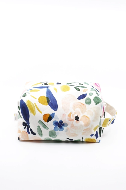 Makeup bag in Sierra Florals, a colourful floral print